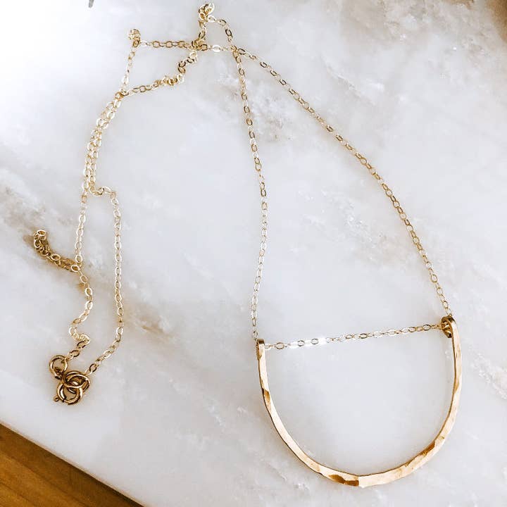 Arc Necklace for wholesale by Derive Jewelry
