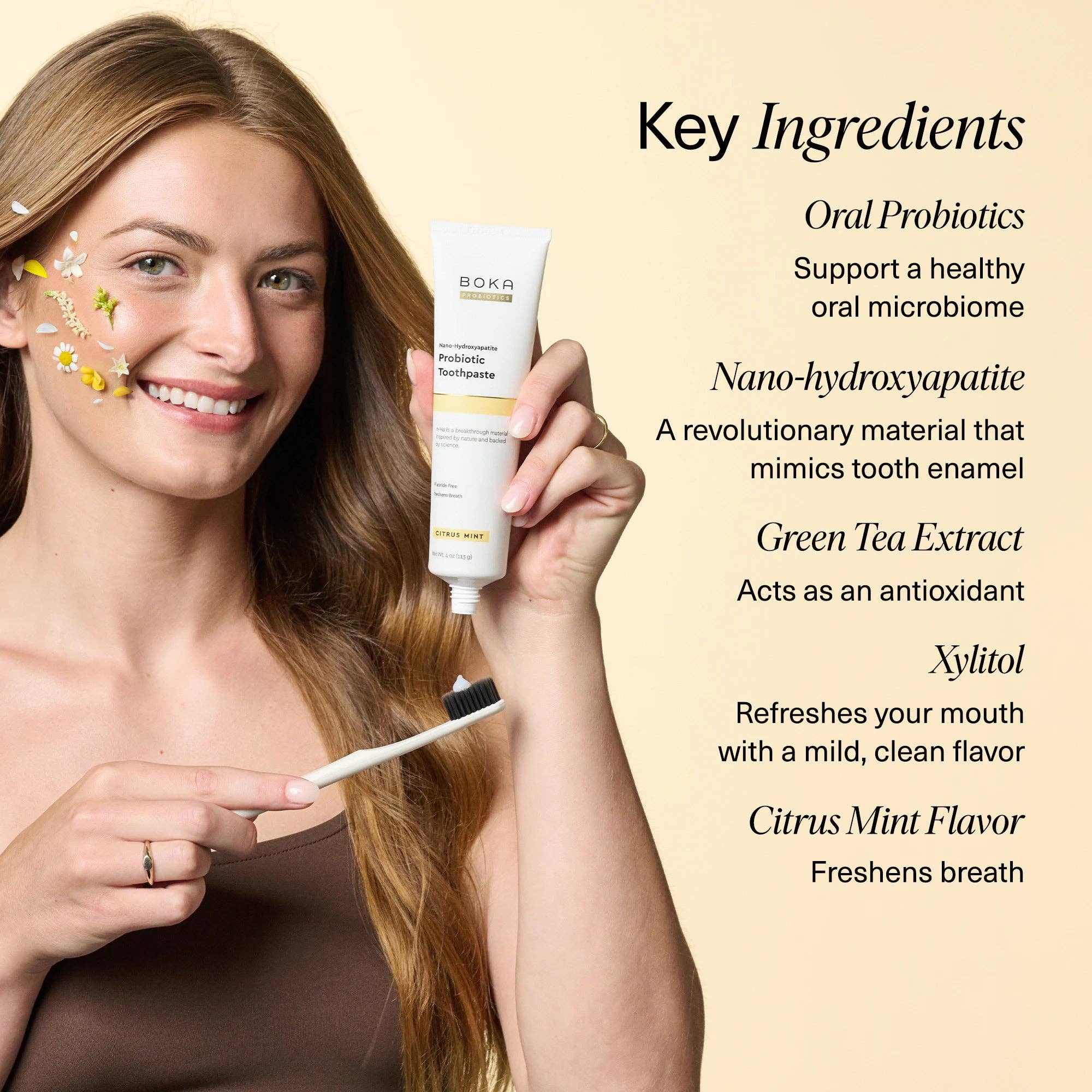 Boka - Wholesale Toothpaste - Citrus Mint Probiotic n-Ha Toothpaste6