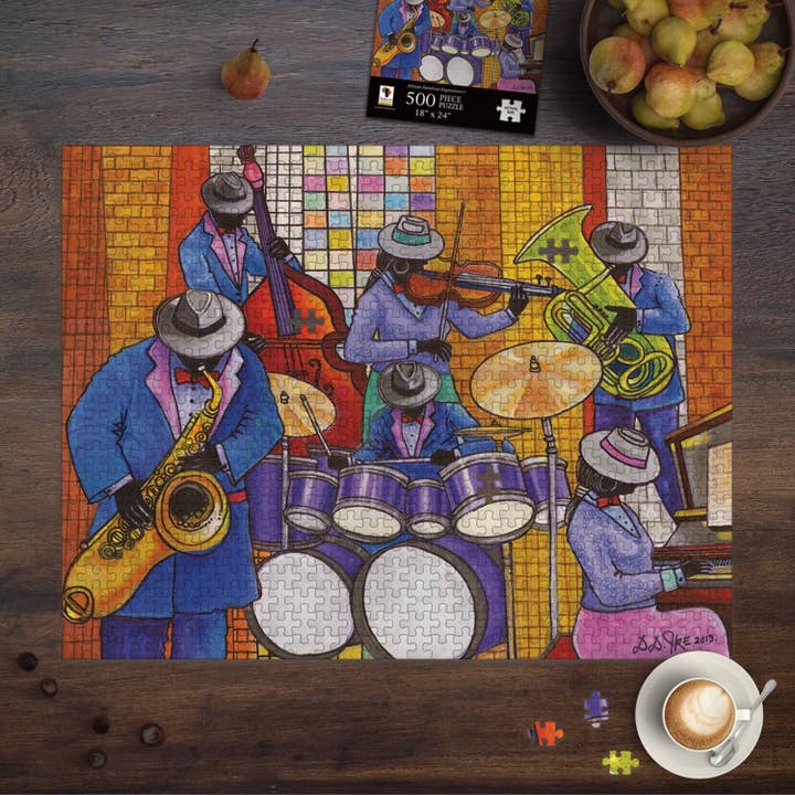 African American Expressions - Wholesale Puzzle - Adult - Jazz Band Puzzle2