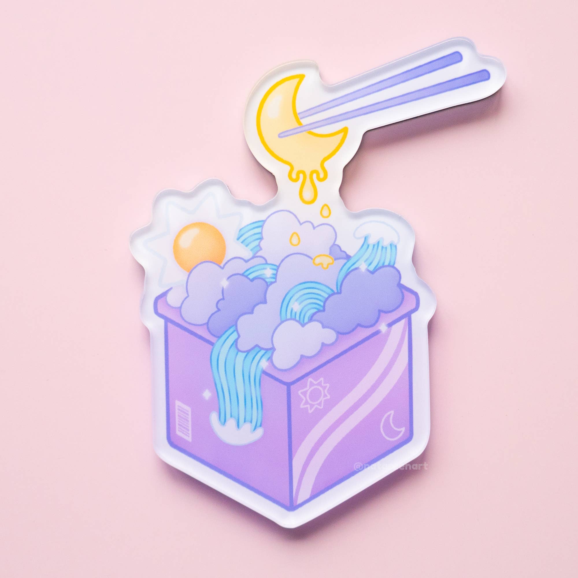 NatGreenArt - Wholesale Magnet - Ramen Noodles Acrylic Fridge Magnet0