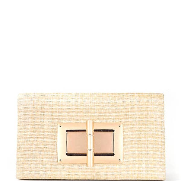 Lisi Lerch - Wholesale Clutch Bag - Women's - Lillian Clutch - Straw - WS7