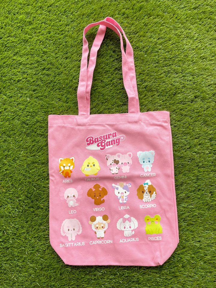 Zodiac Tote Bag for wholesale by Basura Gang