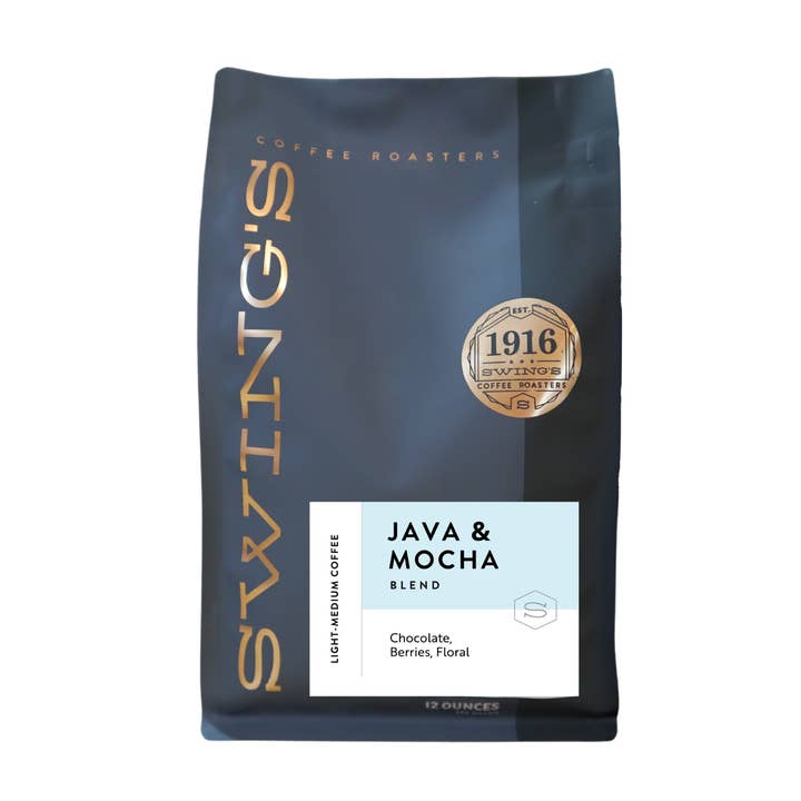 Java Mocha Blend for wholesale by Swing's Coffee