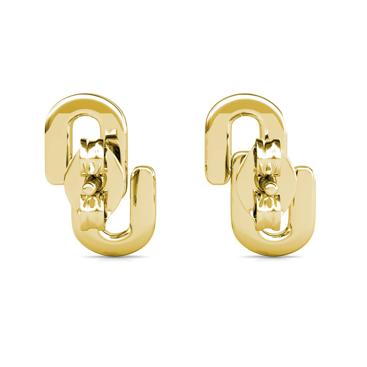 CARALI / MYC Paris - Wholesale Dangle Earrings - Union Earrings - Gold and Crystal3