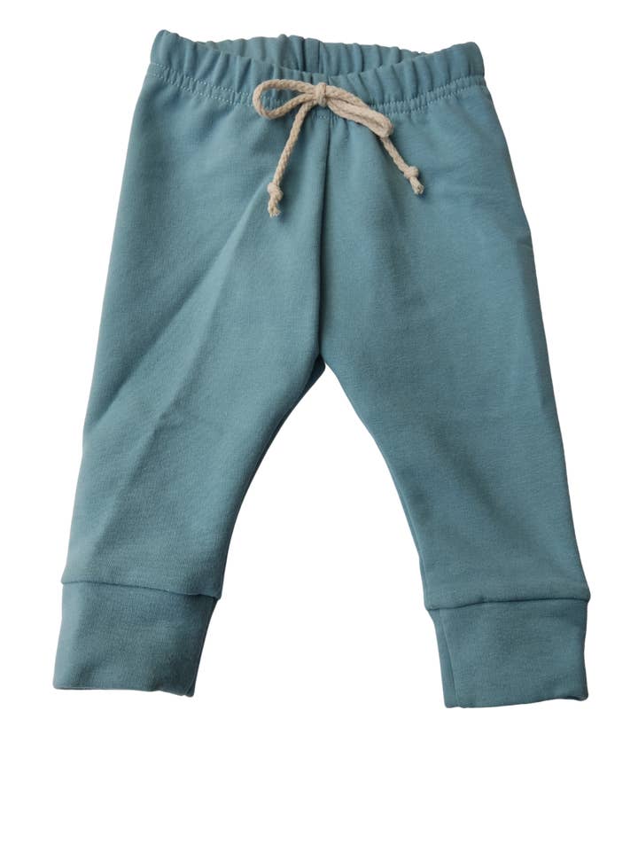 Basleggings i vattengrön ekologisk bomull för wholesale av Buscando a Olivia