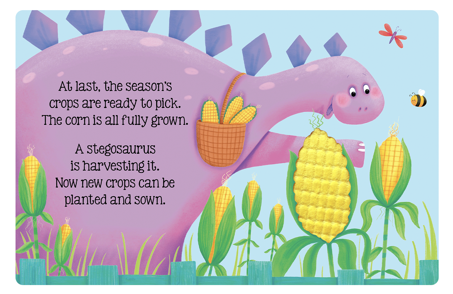 Little Hippo Books - Wholesale Baby & Toddler Book (0-2) - Old MacDino's Farm  -Touch and Feel Sensory Board Book3