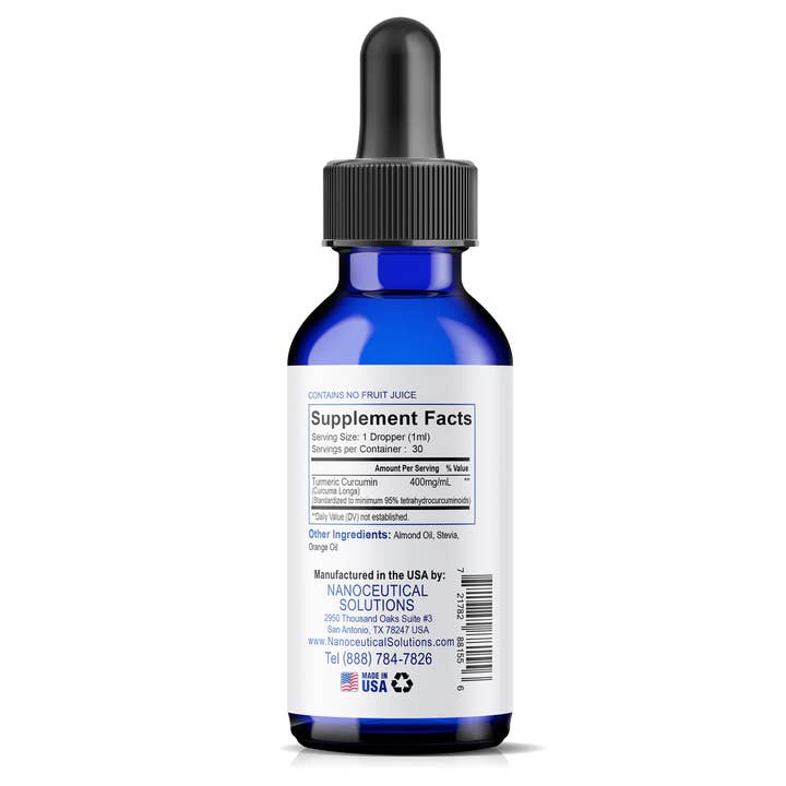 Nanoceutical Solutions - Wholesale Oral Supplement/Vitamin - Nano Turmeric Curcumin1