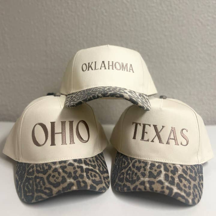 CUSTOM EMBROIDERED STATE HATS and other Purchase Wholesale oklahoma camo hat. Free Returns & Net 60 Terms on Faire trending on Faire.