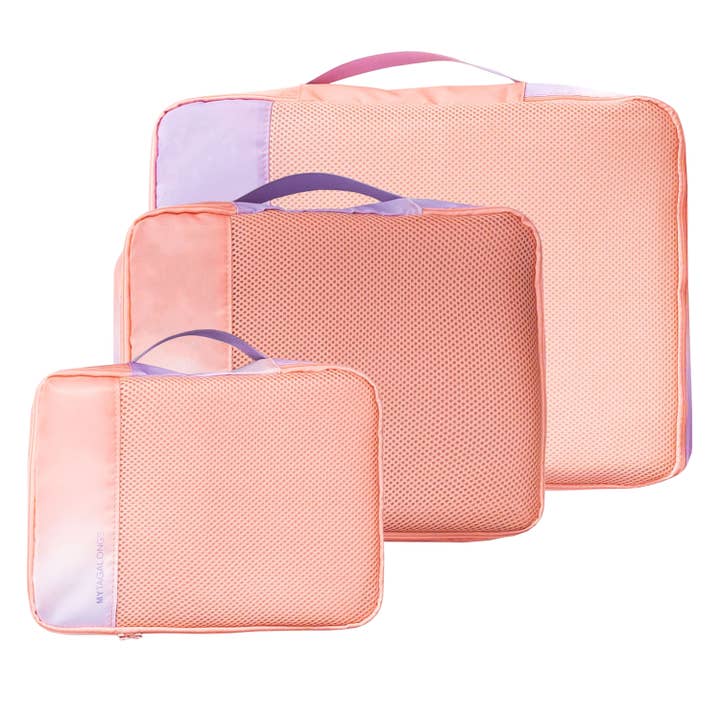 MYTAGALONGS - Wholesale Packing Cube - SET OF 3 PACKING PODS - GRADIENT EUPHORIA