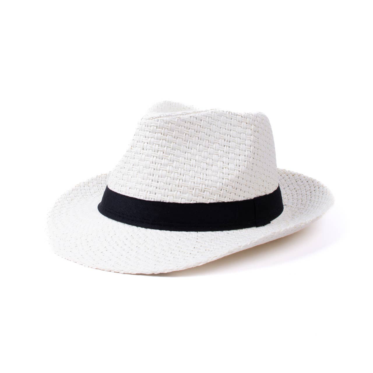 Selini New York - Wholesale Fedora - Men's - Wide Brim Black Banded Trilby Fashion Fedora Hat -FSS171321