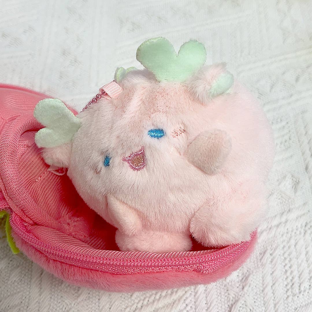 SoapElenGlen - Venta al por mayor Llavero - Mujer - Llavero colgante peluche transformable con forma de fruta5