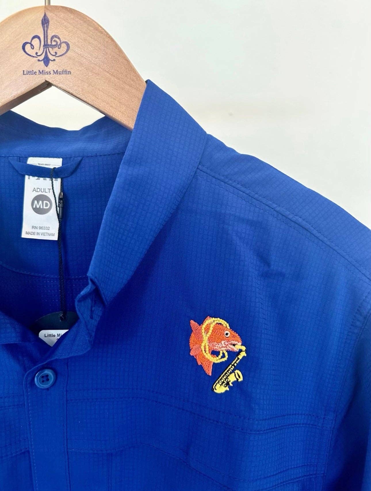 WHEREable Art, LLC – wholesale Buttoned-down shirt – Unisex – Men's Sun Protection Fishing Shirts 17