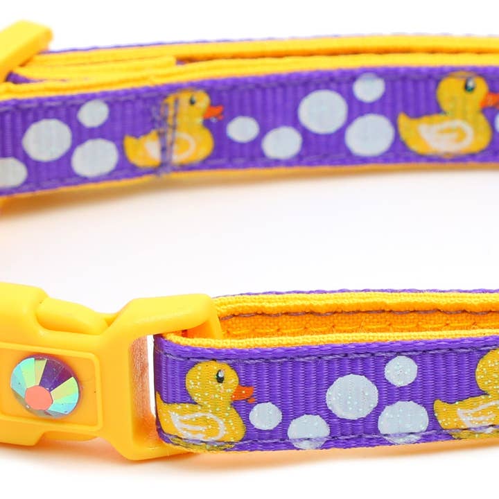 From Pugs to Persians Pet Accessories, LLC - Wholesale Pet collar – Cat - Rubber Duckies Breakaway Cat Collar41
