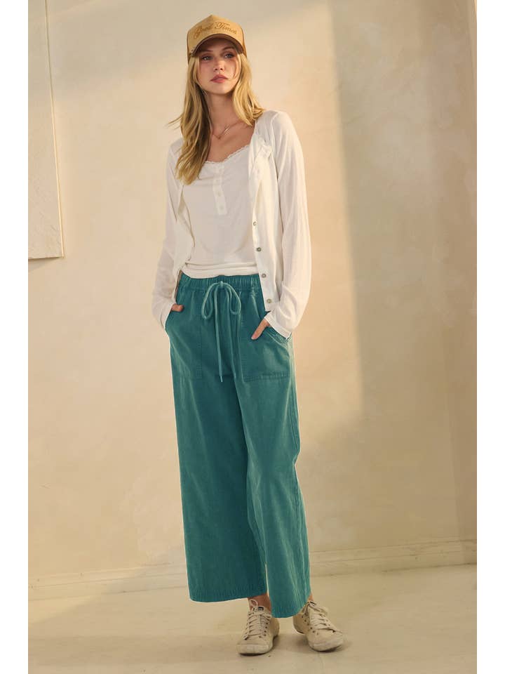 Oddi - Wholesale Pants - Women's - Wide-leg Acid Washed Pants4