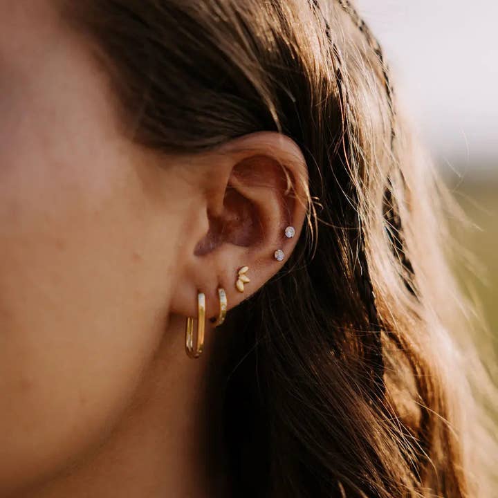 Mauve Jewelry Co. - Wholesale Stud/Post Earrings - Lotus Flat Back Studs3