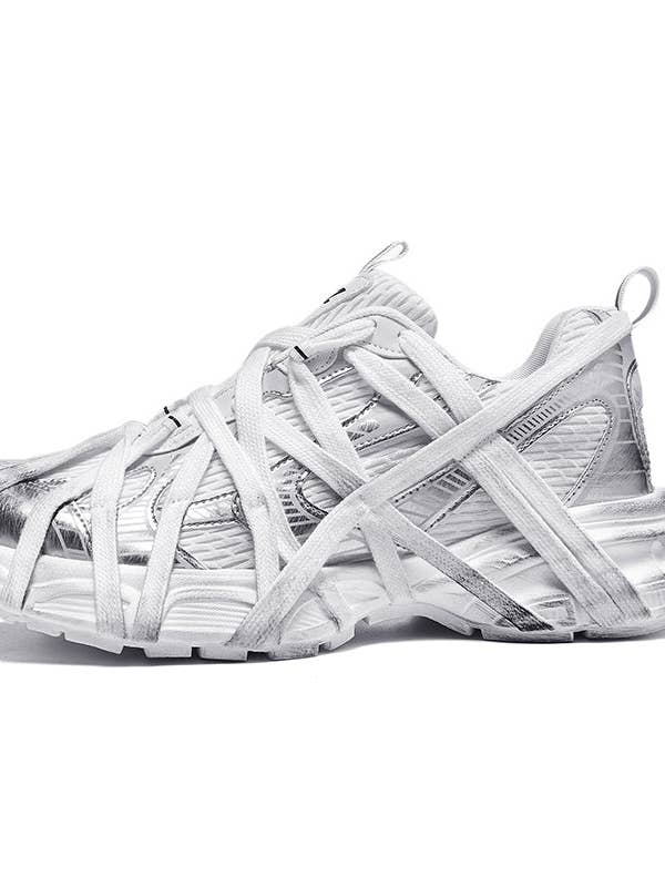 S2510 Sølv Mumie Sneakers for engroshandel hos niepce