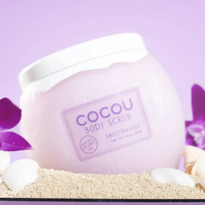 Sweet Paradise Body Scrub 14oz for wholesale by COCOU