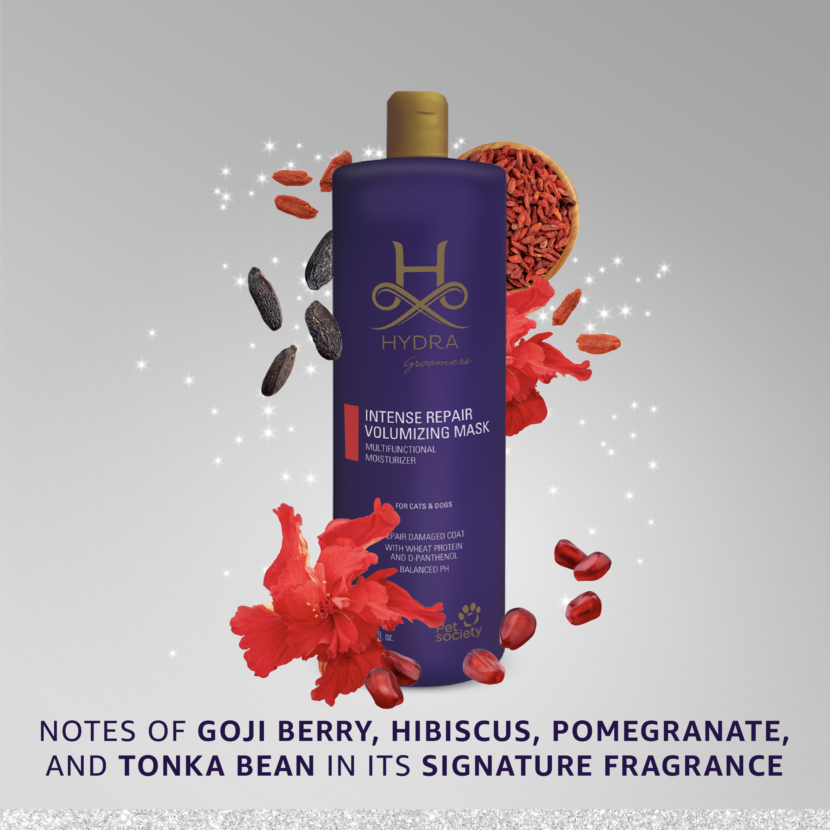 Hydra by Pet Society - Wholesale Pet Grooming Aid - Dog - Hydra Professional Intense Repair Volumizing Mask1