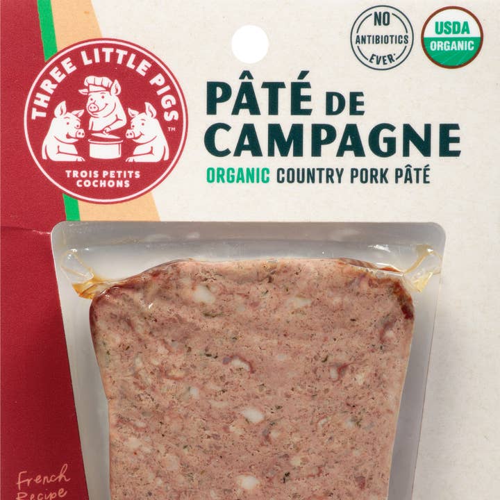 Three Little Pigs - Wholesale Tapenade - Organic Pâté de Campagne0