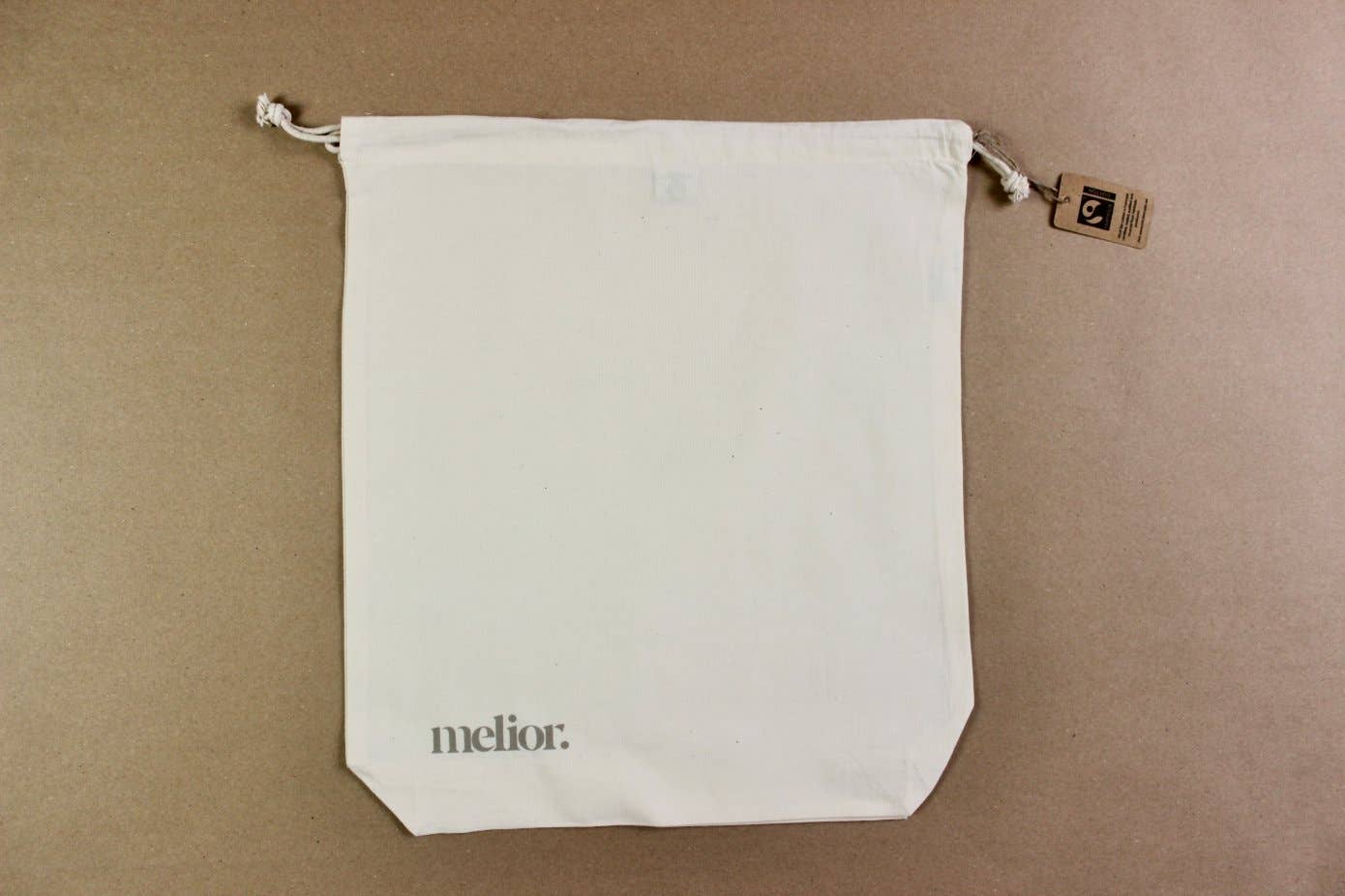 melior. - Wholesale Shoe bag – Men's - melior. Fairtrade Organic Cotton Drawstring/Shoe Bag5