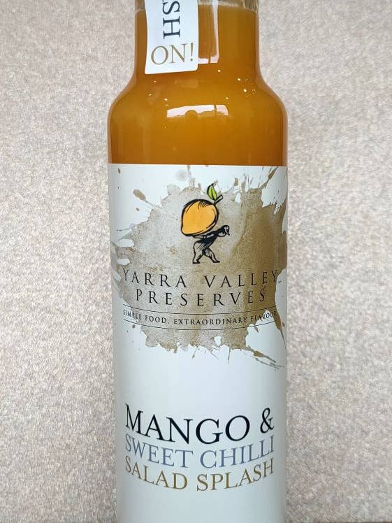 Mango & Sweet Chilli Salad Splash for wholesale by Yarra Valley Gourmet Foods