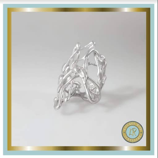 Squiggle Ring for wholesale by Loubeerox