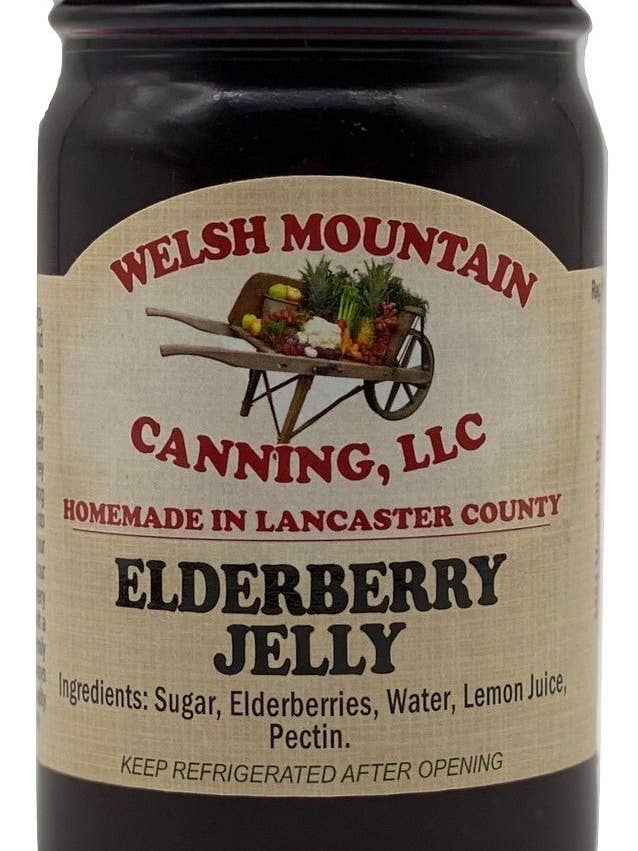 ELDERBERRY JELLY - Amish Homemade Healthy Berry Spread USA for wholesale by Saving Shepherd