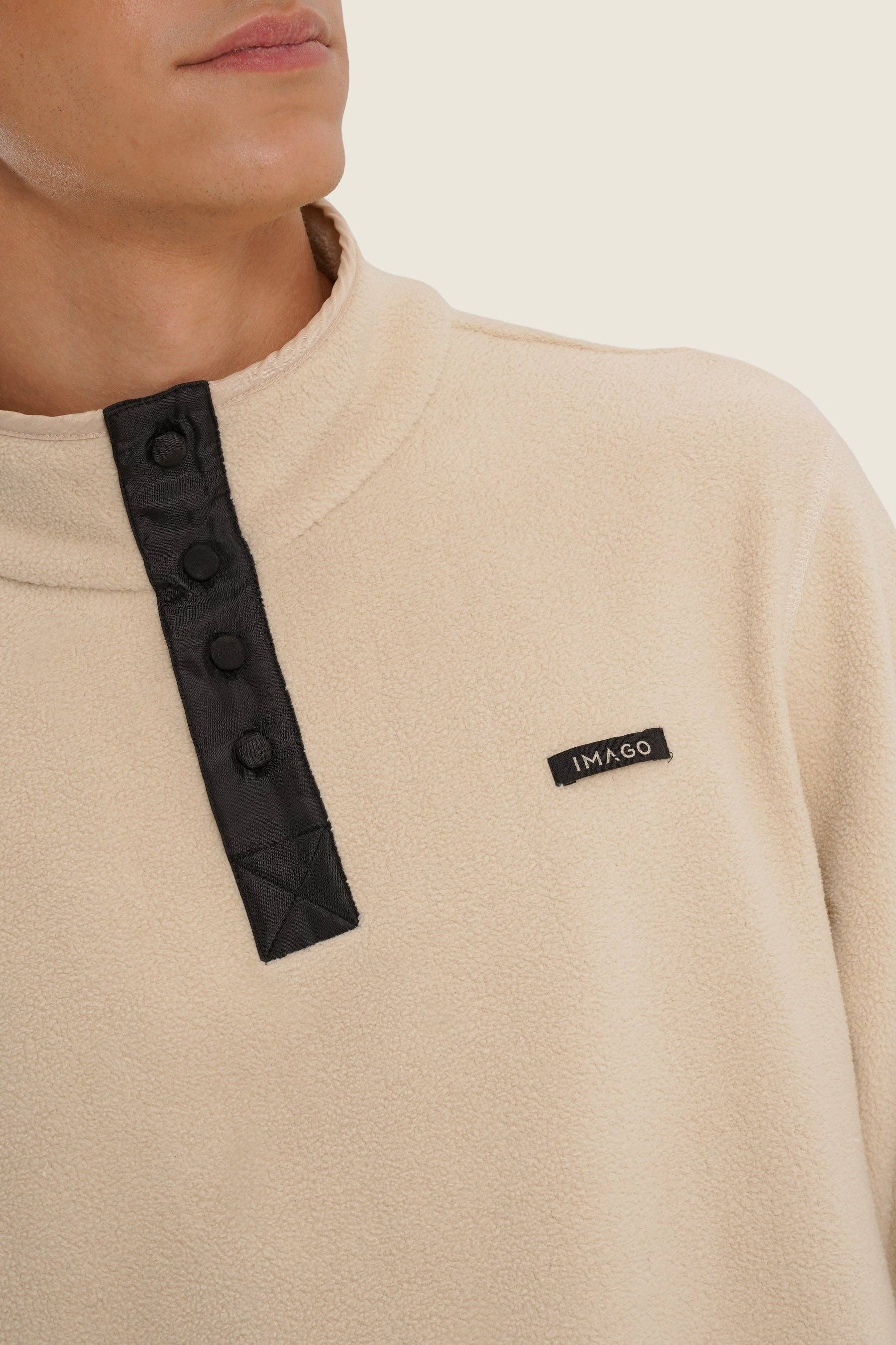 Imago Portugal - Wholesale Sweatshirt - Unisex - Bege Polar Sweater2