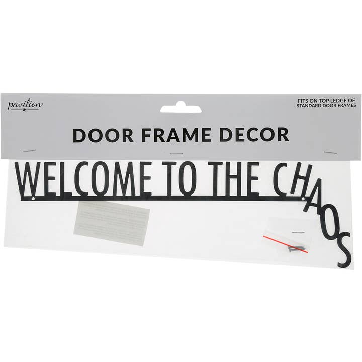 Pavilion – wholesale Door hanger – Chaos - Metal Door Topper5