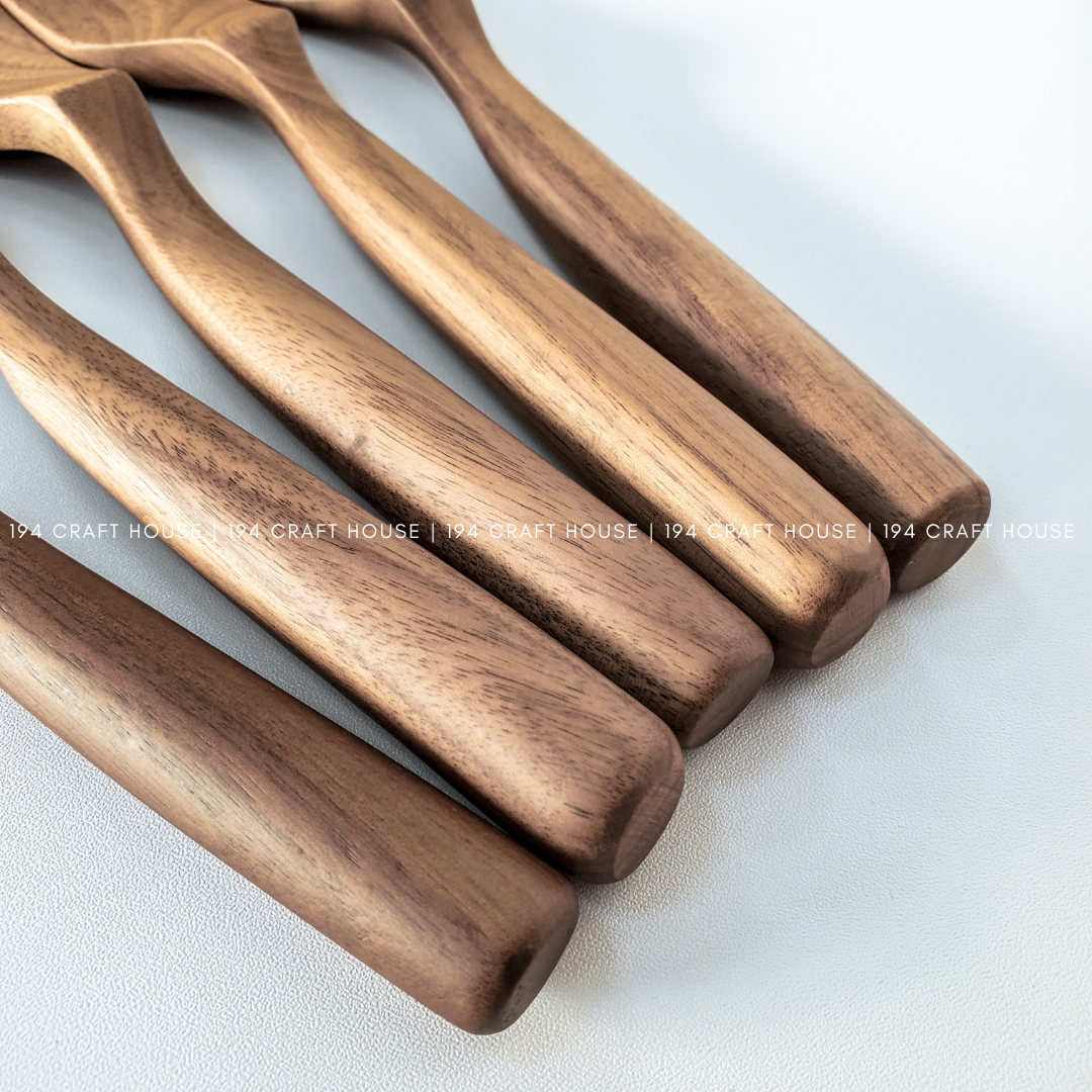 194 Craft House - Wholesale Cheese Spreader - Wooden Spreader Knife - Kitchen Serving Utensils10
