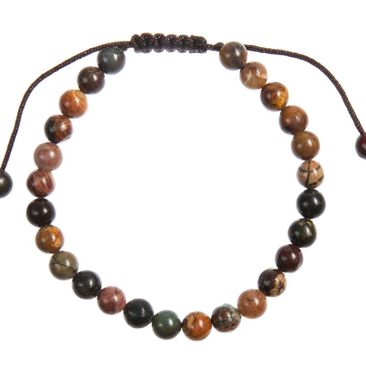 Ole - Wholesale Beaded Bracelet - Red Turquoise Beaded Bracelet B4126-6MM0