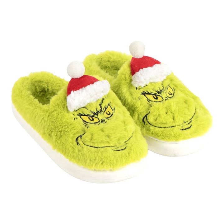 THE GRINCH OPEN HOUSE SLIPPERS - 2300007140 for wholesale by Mastoys, S.L.