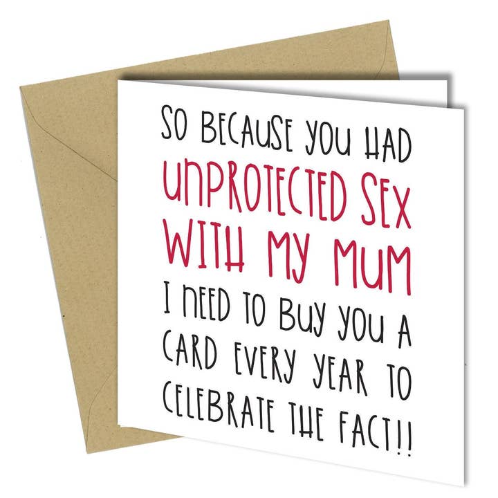 #564 Sexe non protégé pour la vente par Close to the Bone Greeting Cards and Gifts