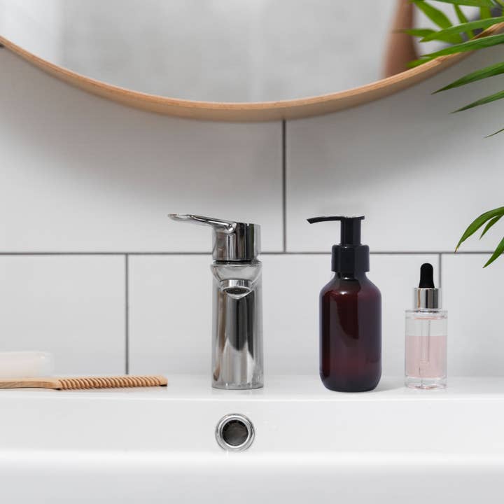 Bottiful Home - Wholesale Travel Container - 3 oz Plastic Travel Bottle Set w Clear Zippered Bag10