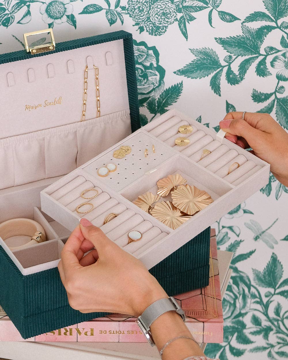 Maison Scarlett – wholesale Smyckeskrin och organisatörer – Denise smyckeskrin i Manchester5