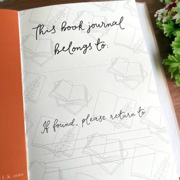 And Hope Designs - Cards, Stickers & Stationery - Vente Journal intime - Journal de lecture, livre de pages préfabriquées roses, bullet journal2