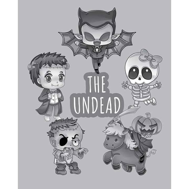 Simon & Schuster - Wholesale Coloring & Activity Book - Adult - Drawing Spooky Chibi by1