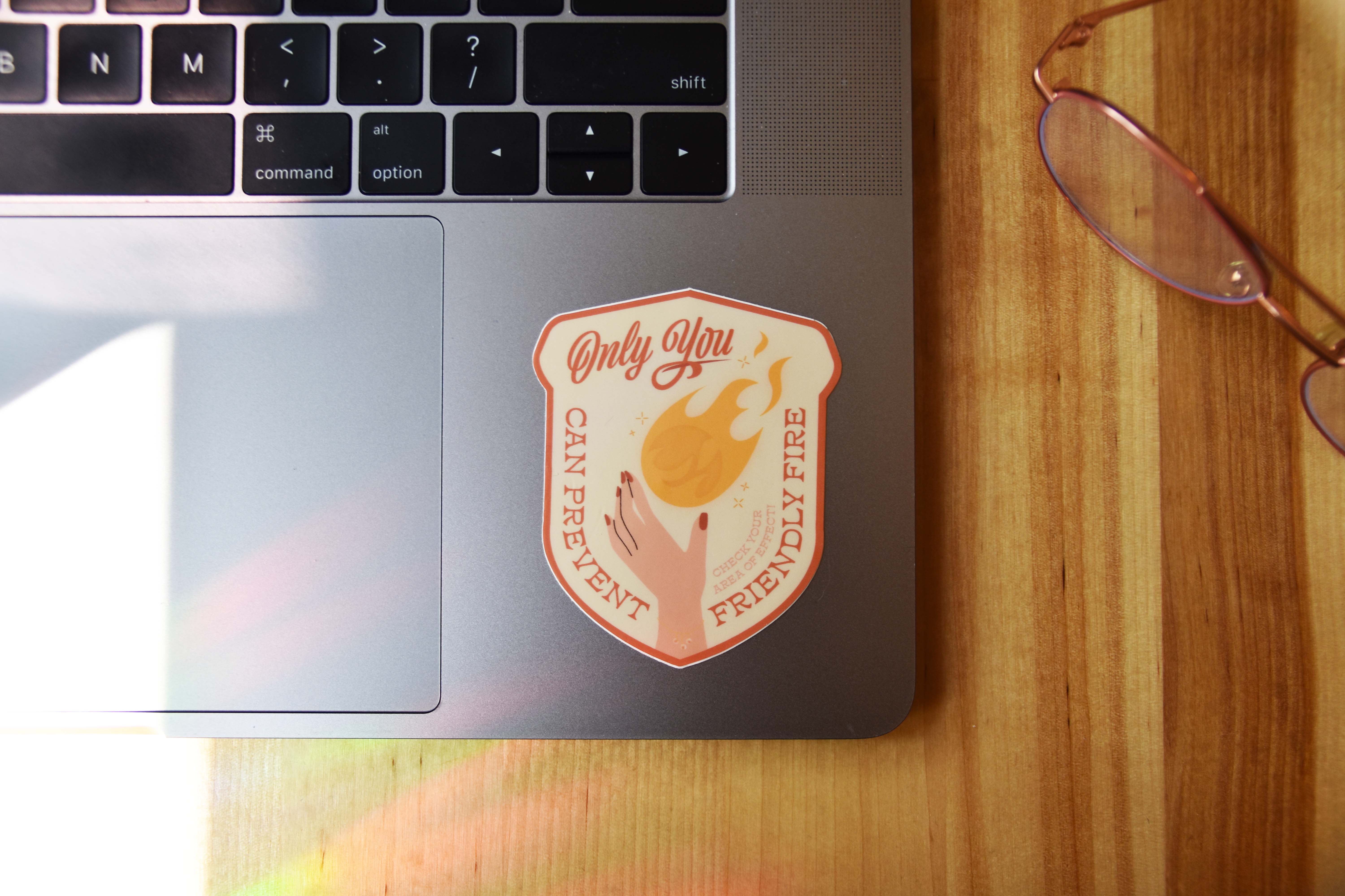 The Franki Hanke - Wholesale Sticker - Fireball Wizard Sticker6