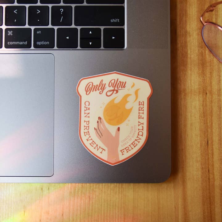 The Franki Hanke - Wholesale Sticker - Fireball Wizard Sticker6