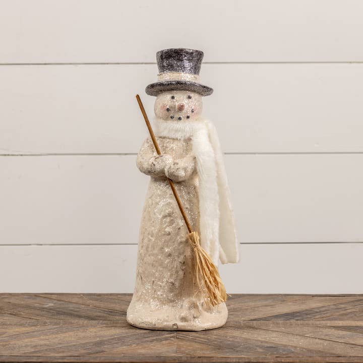 Ragon House - Wholesale Christmas Decoration - 17" SNOWMAN W/ WHITE SCARF