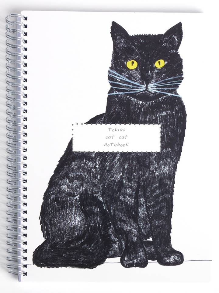 Tobias kat kat Stor Notesbog for engroshandel hos Natchie