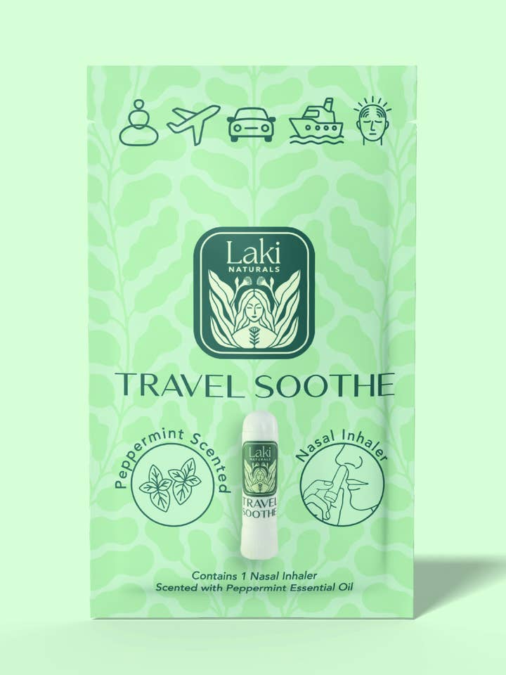 Travel Soothe Aromatherapy Nasal Inhaler for wholesale by Laki Naturals