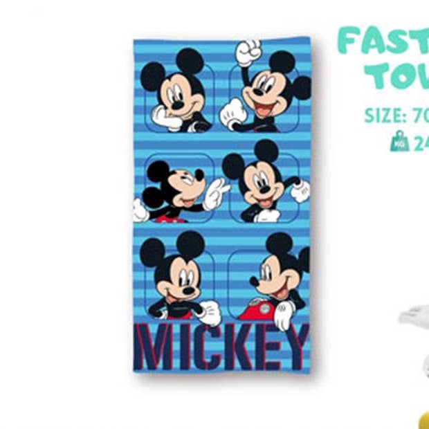 TSJJ – wholesale Strandhandduk – Mickey Strandhandduk 70 x 140 cm 100% Mikrofiber0