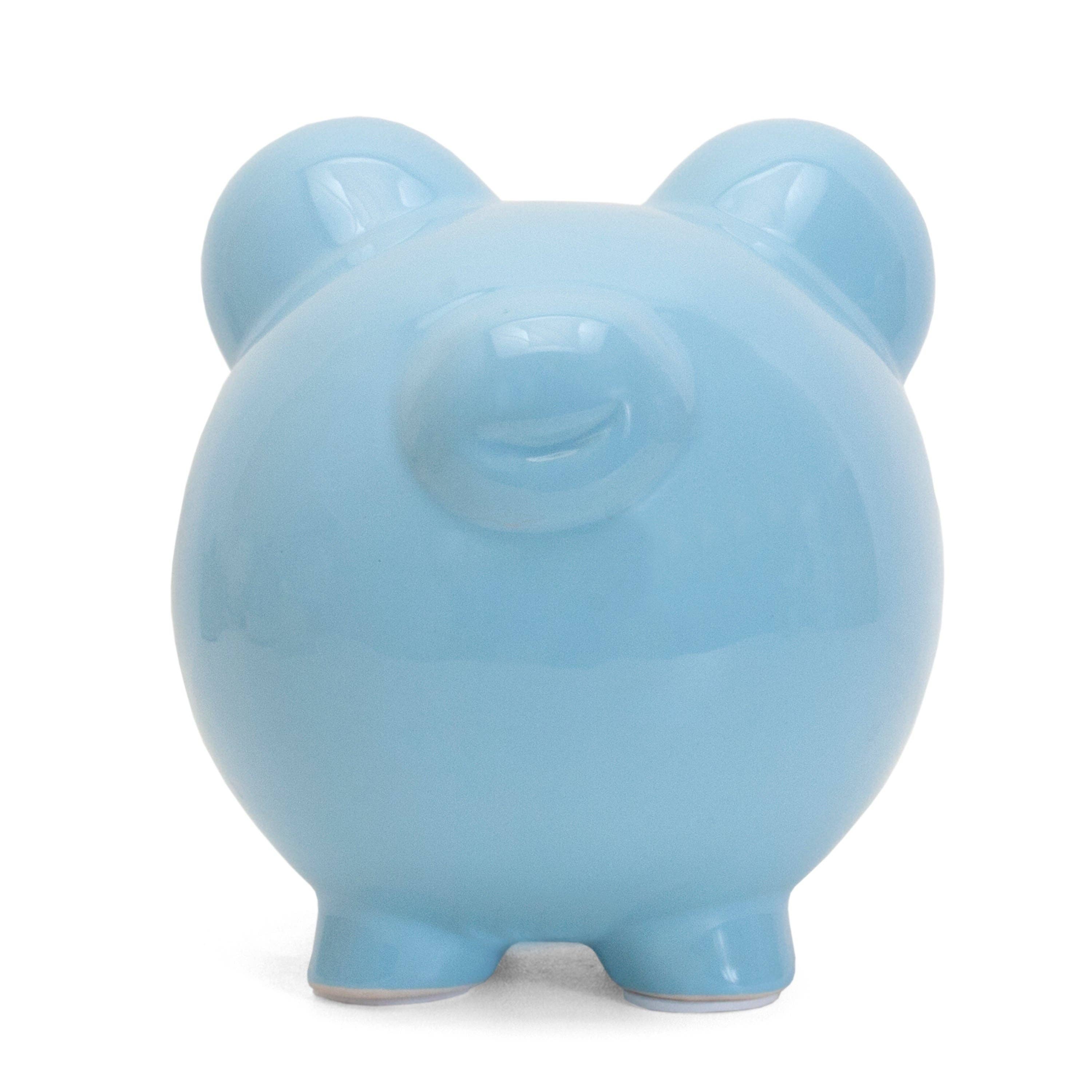 Child To Cherish® - Wholesale Money/Piggy Bank - Kids & Baby - Large Blue Ceramic Piggy Bank1
