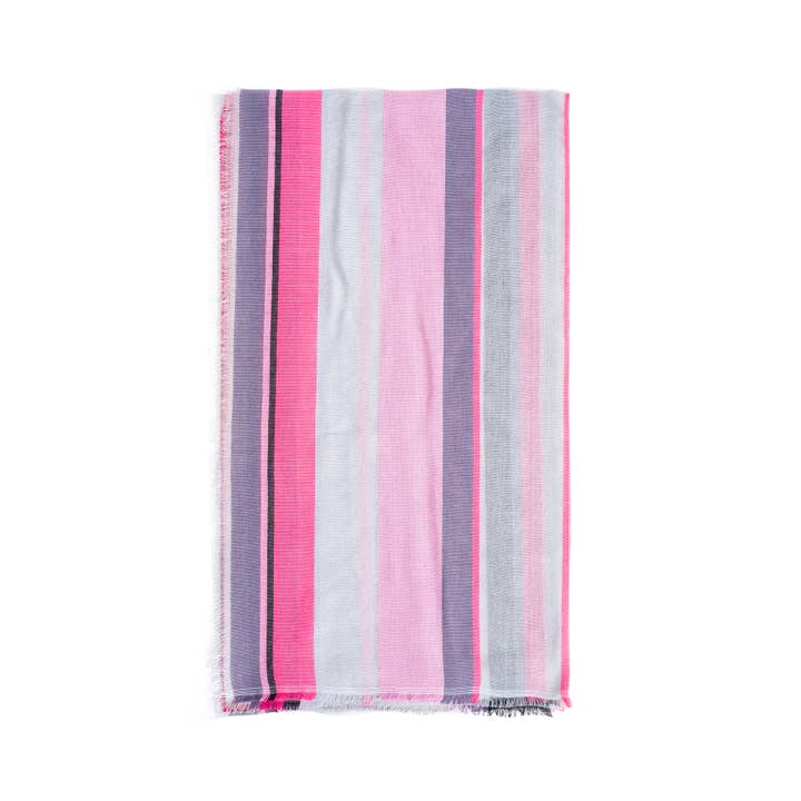 Abstract - Wholesale Scarf - Women's - Striped scarf or sarong3