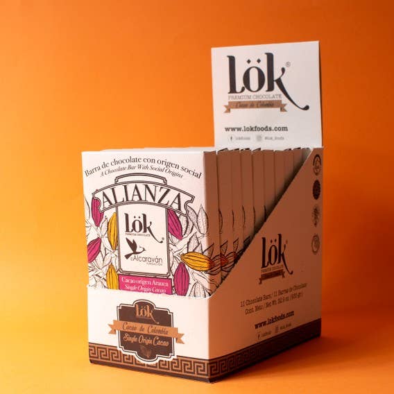 Lök Foods UE - Wholesale Chocolate Bar - Lök ALIANZA 78% Chocolate Bar1
