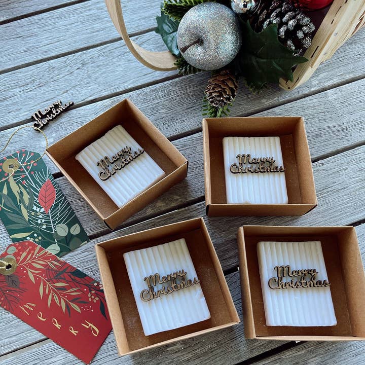 Uniq Favors - Vendita all'ingrosso Regalini per gli invitati - Saponette natalizie, regalo natalizio personalizzato