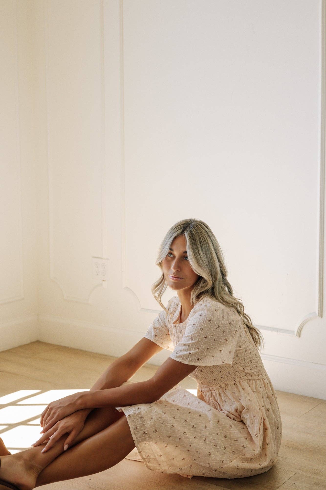 Fehrnvi Apparel - Wholesale Dress - Women's - Maylee Dress in Peach5