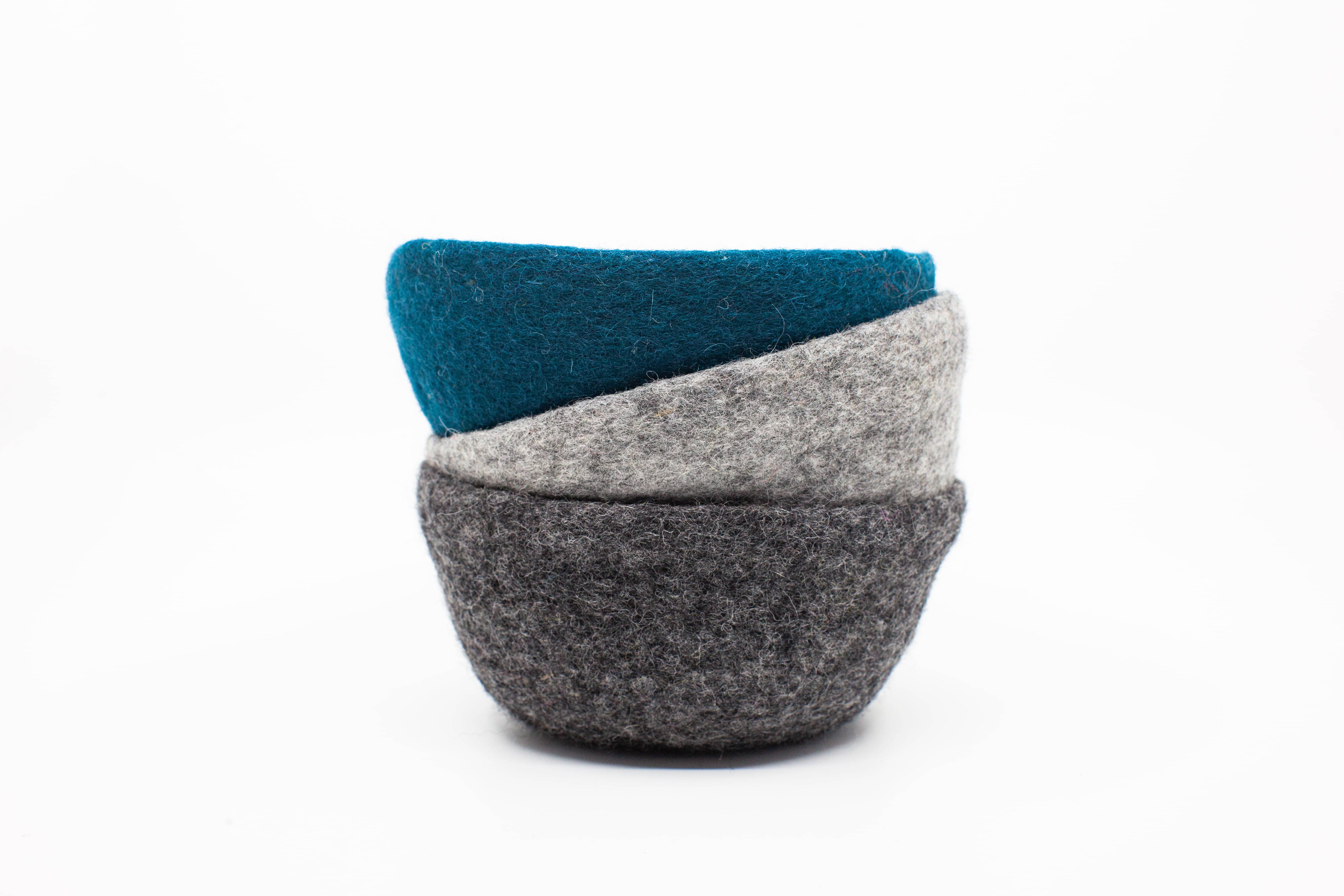 Fibres of Life - Wool & Felt - Wholesale Decorative Plate/Dish/Bowl - Felt Bowl - Small | Wool Felt Bowl | Catchall Felt Decor23