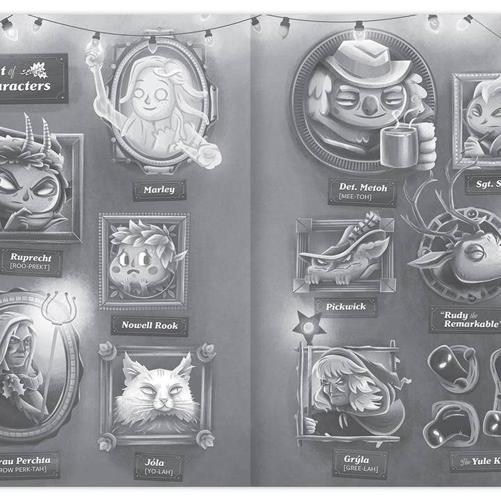 Hazy Dell Press – Engroshandel Bog til børn, der lige er begyndt at læse (6-8) – Krampus Fortroligt2